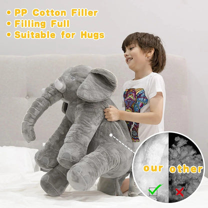 Stuffed Elephant Plush Animal Toy 24 Inch
