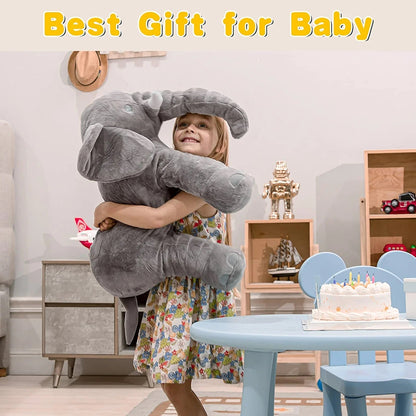 Stuffed Elephant Plush Animal Toy 24 Inch