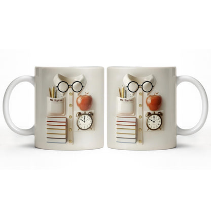 Inspire The Educator Within You - Personalized Custom Coffee Mug - TEACH063_MG