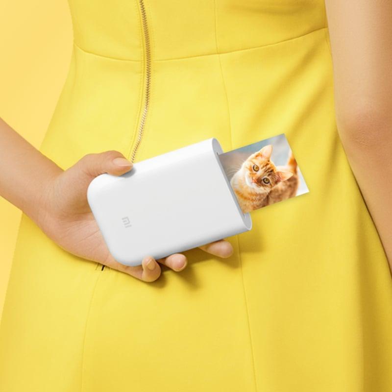 Mini Inkless Photo Printer With Ar Video Printing Technology