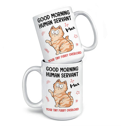 In My Head I've Slapped You 3 Times - Cat Personalized Custom Mug - Gift For Pet Owners, Pet Lovers