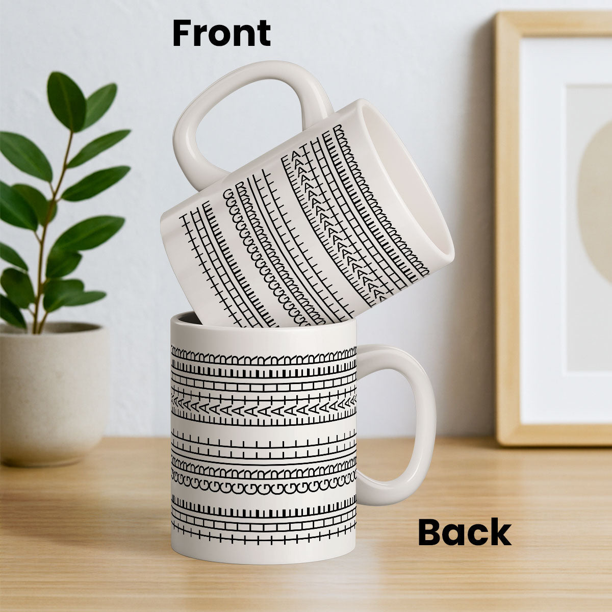 The Grill Father Funny Dad Hidden Message Mug, Father's Day Gift for Dad
