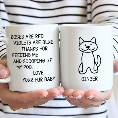 Thank You For Scooping Our Poo - Personalized Mug