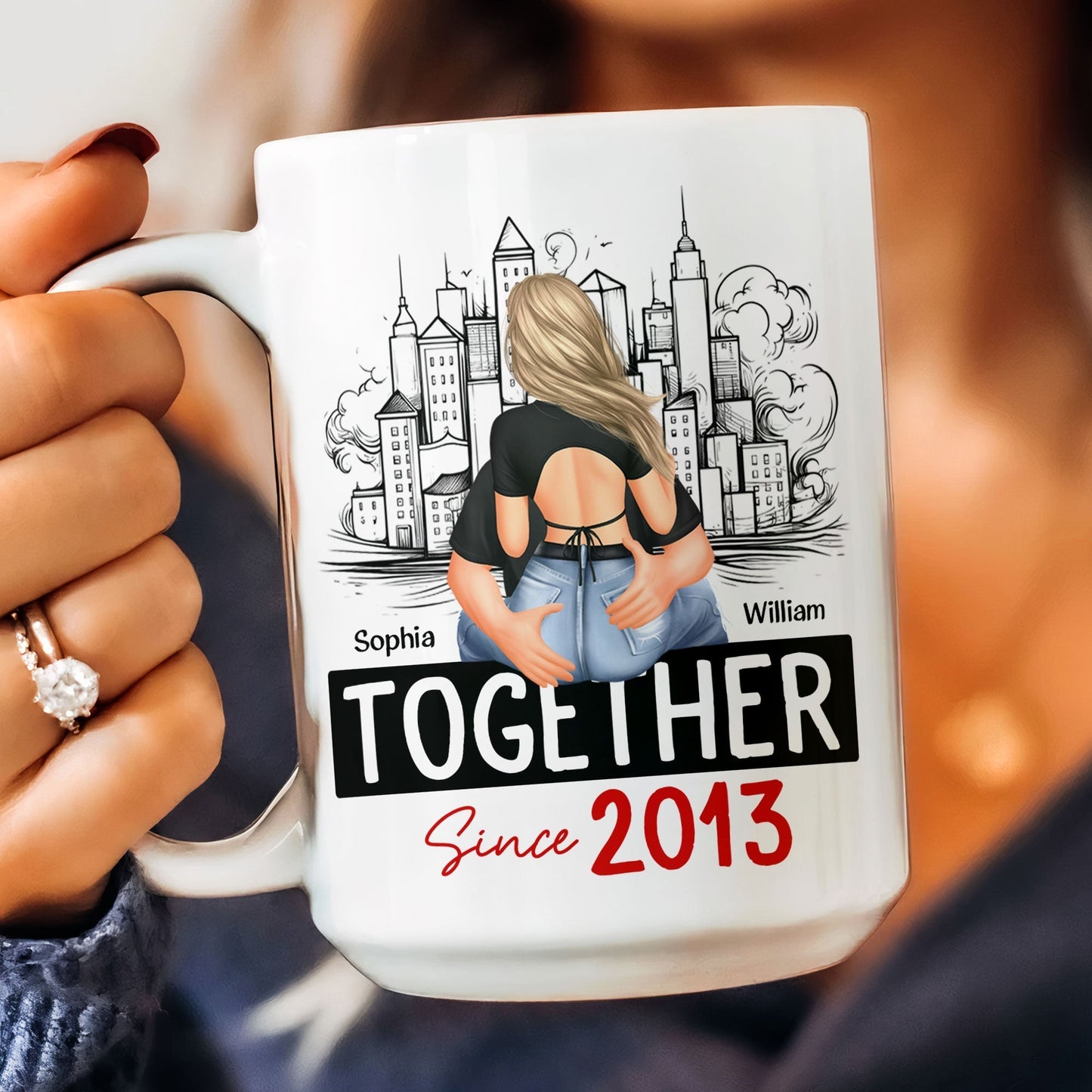 Thanks For All The Orgasms - Personalized Mug