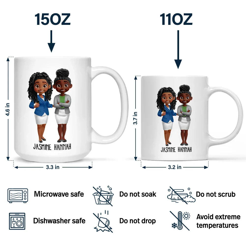 Thanks For Being My Favorite Coworker - Personalized Mug