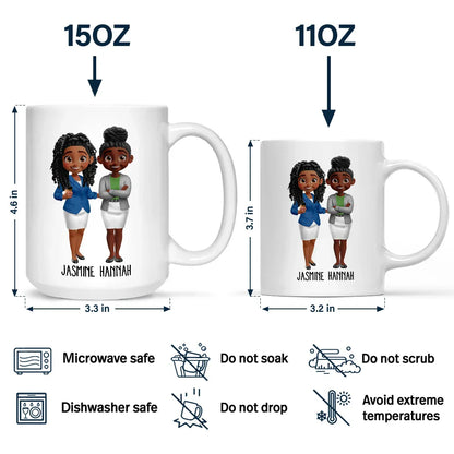 Thanks For Being My Favorite Coworker - Personalized Mug