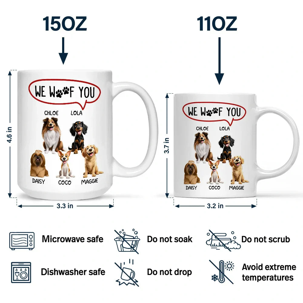 Thanks For Picking Up My Poop - 3D Inflated Effect Printed, Personalized Mug