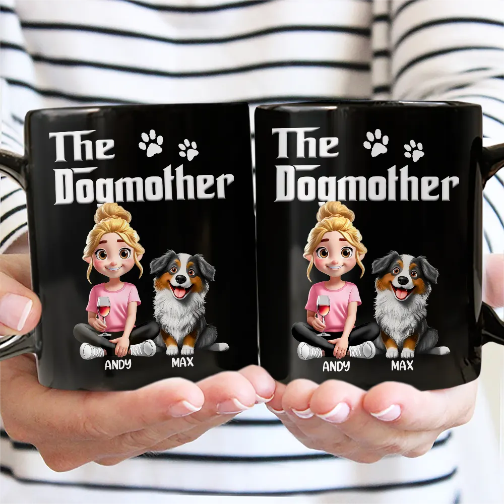 The Dogfather 3D Pet Lover - Personalized Mug