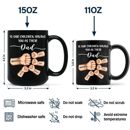 The Only Thing Better Than Having You As My Husband - Personalized Black Mug