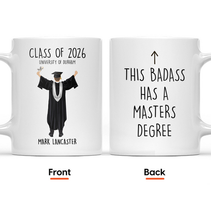This Babass Has A Masters Degree - Personalized Mug