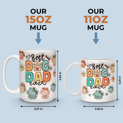 Cat Mom Eat Drink And Be Merry - Dog & Cat Personalized Custom 3D Inflated Effect Printed Mug - Christmas Gift For Pet Owners, Pet Lovers