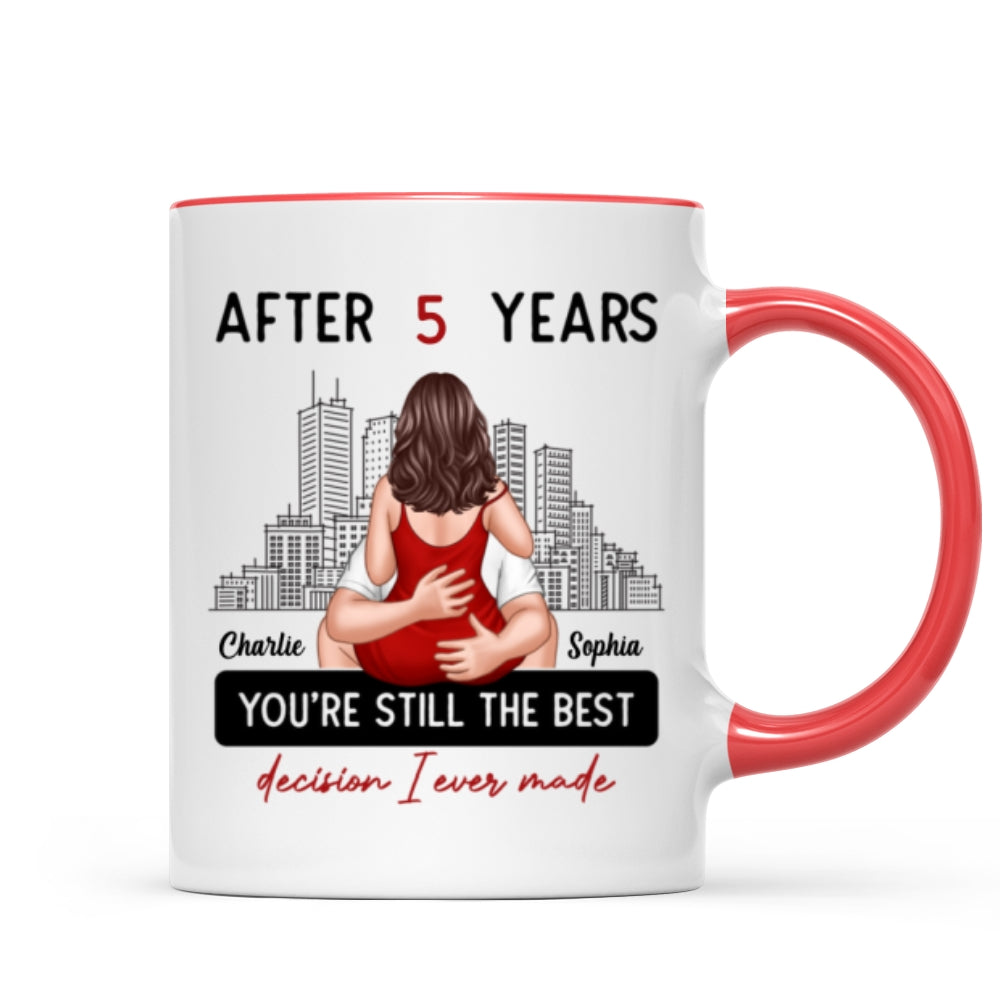 Funny Anniversary Gift For Couple Personalized Mug