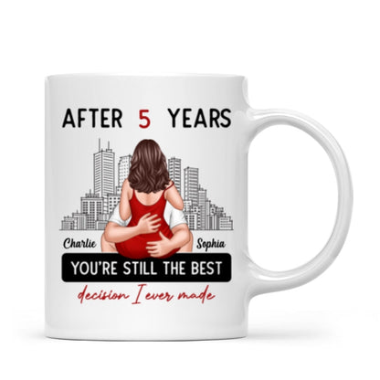 Funny Anniversary Gift For Couple Personalized Mug