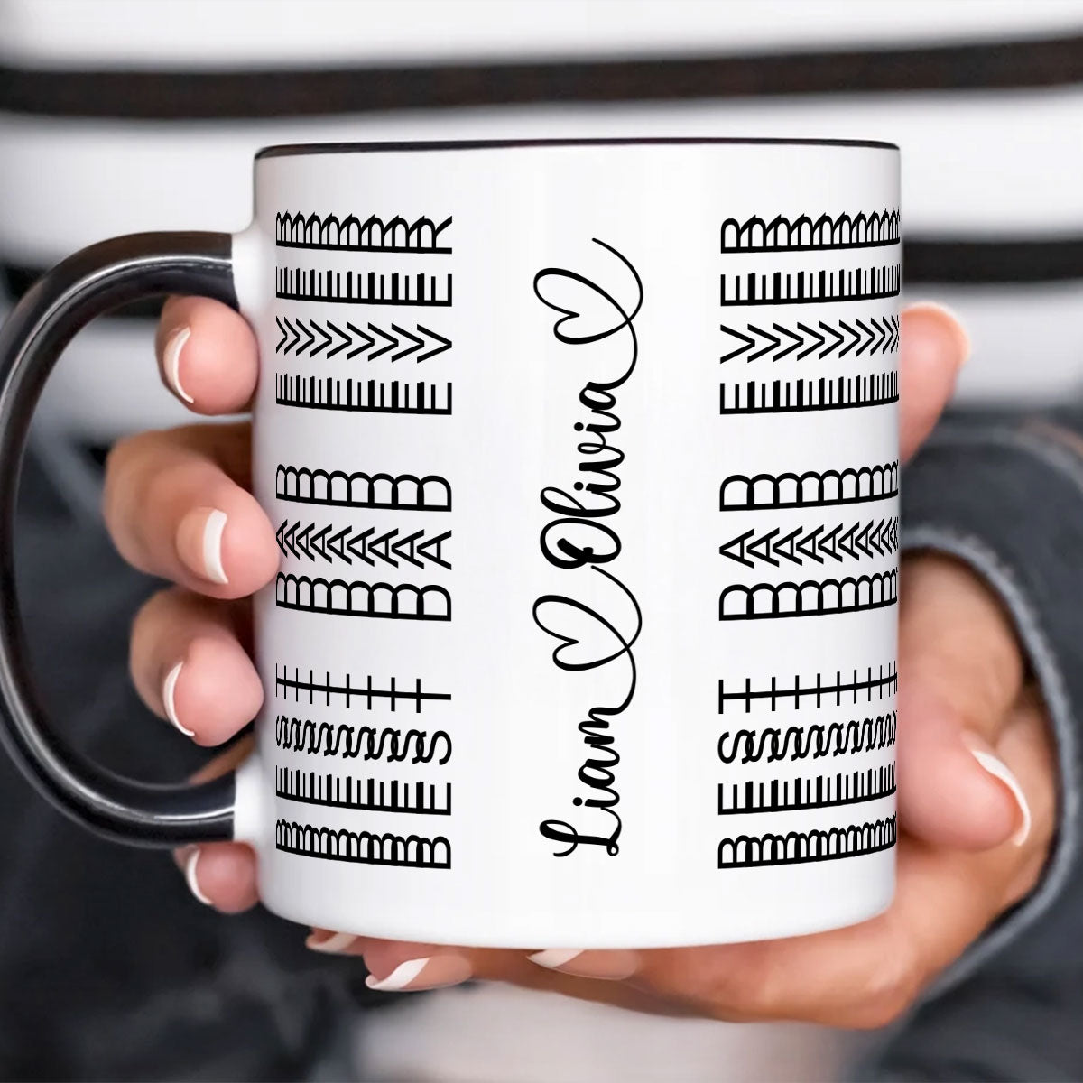 Best Dad Ever Funny Dad Hidden Message Personalized Mug, Father's Day Gift for Dad, Custom Kids' Names
