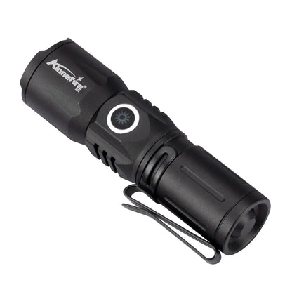 Ultra Bright Usb Telescopic Zoom Flashlight