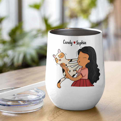 Best Cat Mom Ever Personalize Mug, Gift For Cat Lovers, Funny Cat Mom Mug