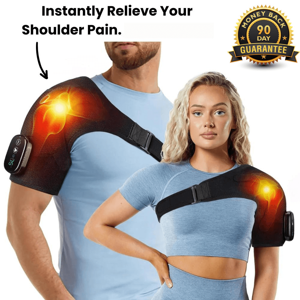 Neck And Shoulder Massager With Heat