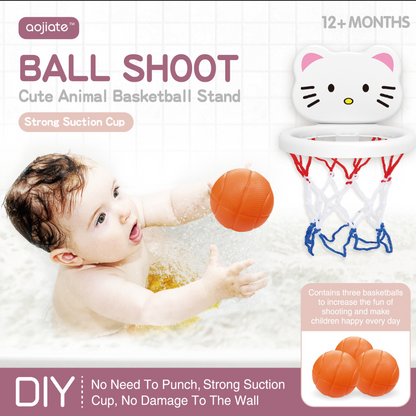 Basketball Hoop Bath Toy for Kids