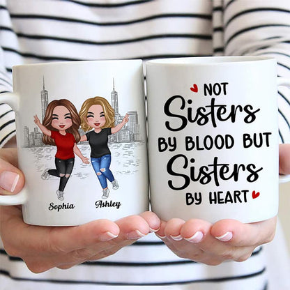 Happy Doll Besties Gift For Best Friends Personalized Mug