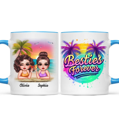 Summer Besties Forever Personalized Mug