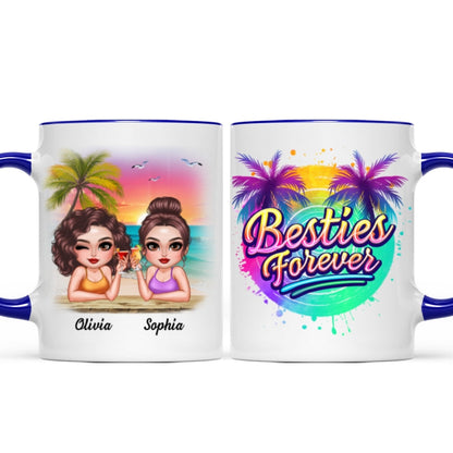 Summer Besties Forever Personalized Mug
