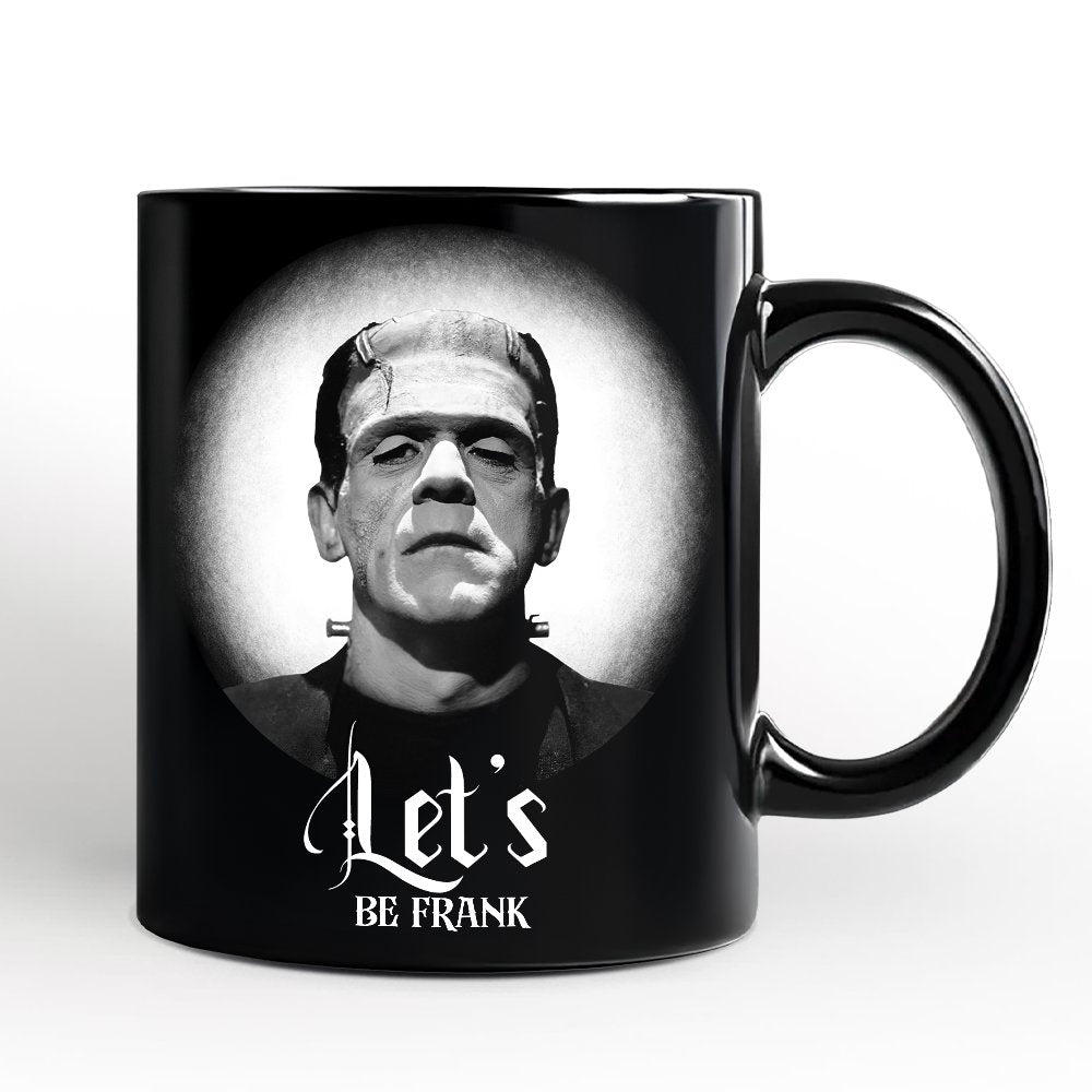 Frankenstein Spooky Portrait Personalized Mug Horror Villain Theme Halloween Gift with Custom Name