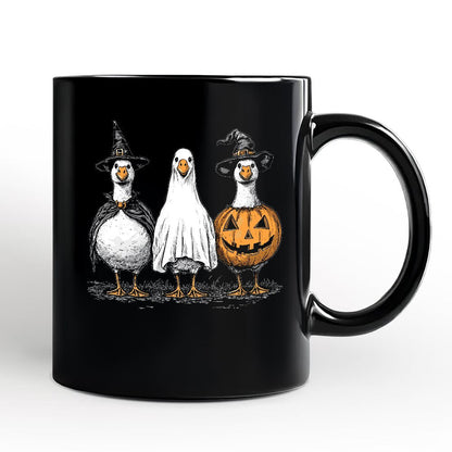 Haunting Honkers Goose Personalized Mug, Funny Halloween Costumes Gift with Custom Name