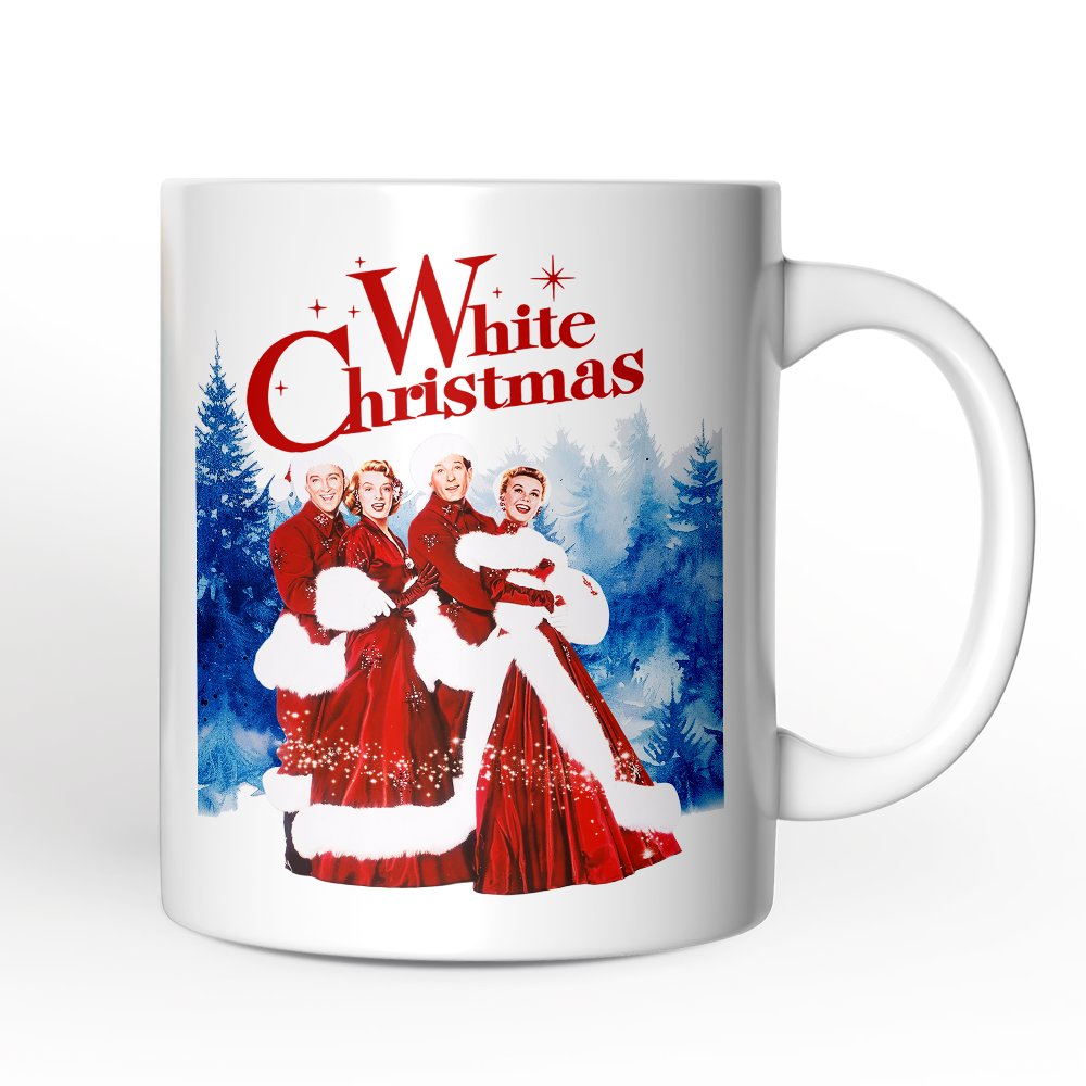 I'm Dreaming of a White Christmas Personalized Mug, 1954 Classic Holiday Inn Movie Gift with Custom Name