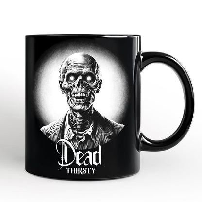 Zombie Spooky Portrait Personalized Mug Horror Villain Theme Halloween Gift with Custom Name