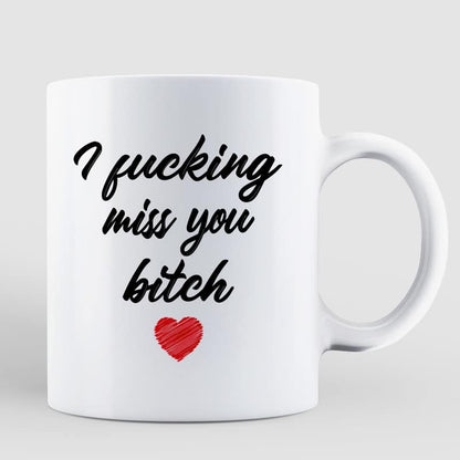 Bitch Besties Modern Girls Personalized Mug