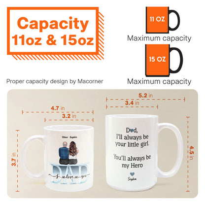 Will Always Be Your Little Girl Little Boy - Personalized Mug