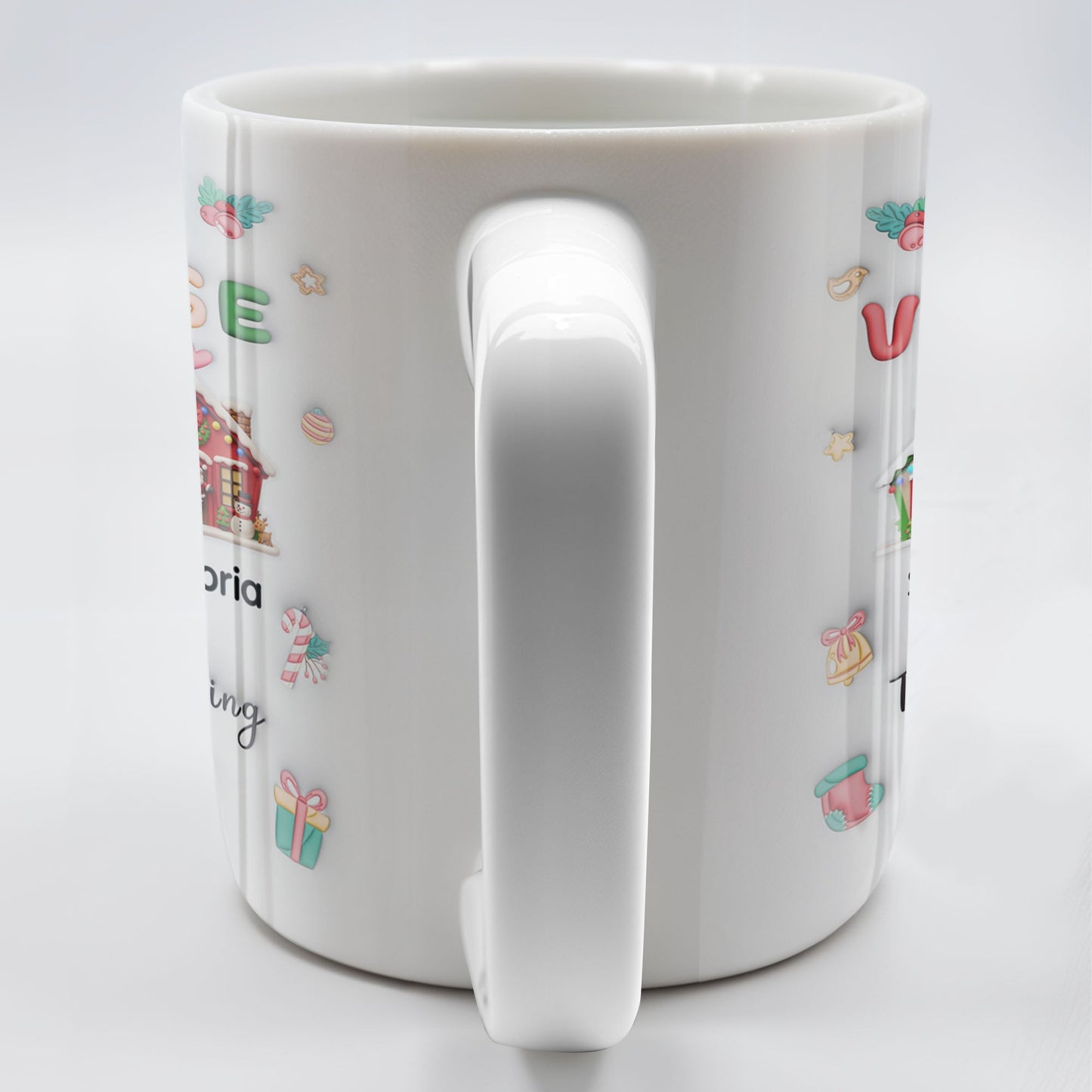 It Takes A Village Thank You For Being Part Of Ours - Personalized Custom Coffee Mug - XMAS041_MG