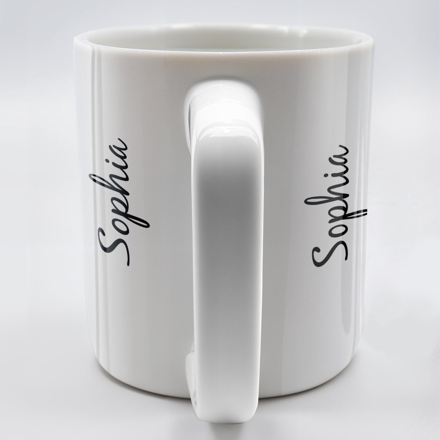 Customizable Name With Festive Light Strings - Personalized Custom Coffee Mug - XMAS155_MG