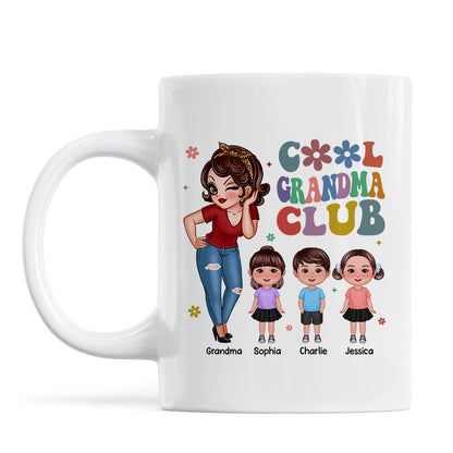 Cool Grandma Club Personalized Mug