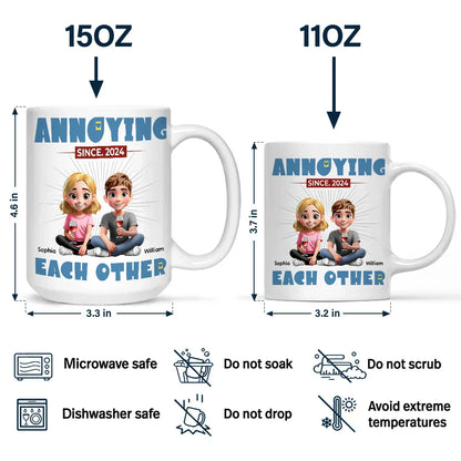 Annoying Each Other Couple I'm Yours No Refund - Personalized Mug