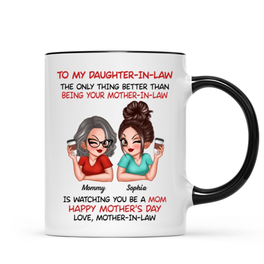 To My Daughter-In-Law Happy Mother's Day Personalized Mug