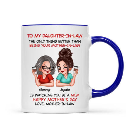 To My Daughter-In-Law Happy Mother's Day Personalized Mug