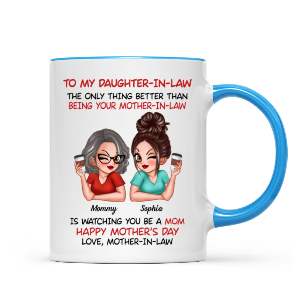 To My Daughter-In-Law Happy Mother's Day Personalized Mug