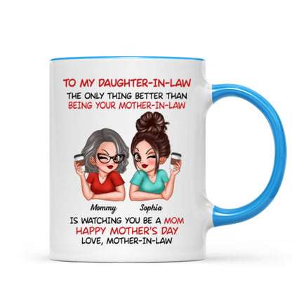 To My Daughter-In-Law Happy Mother's Day Personalized Mug
