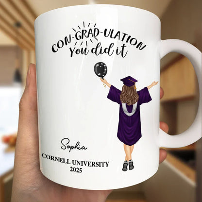 You Did It - Personalized Mug