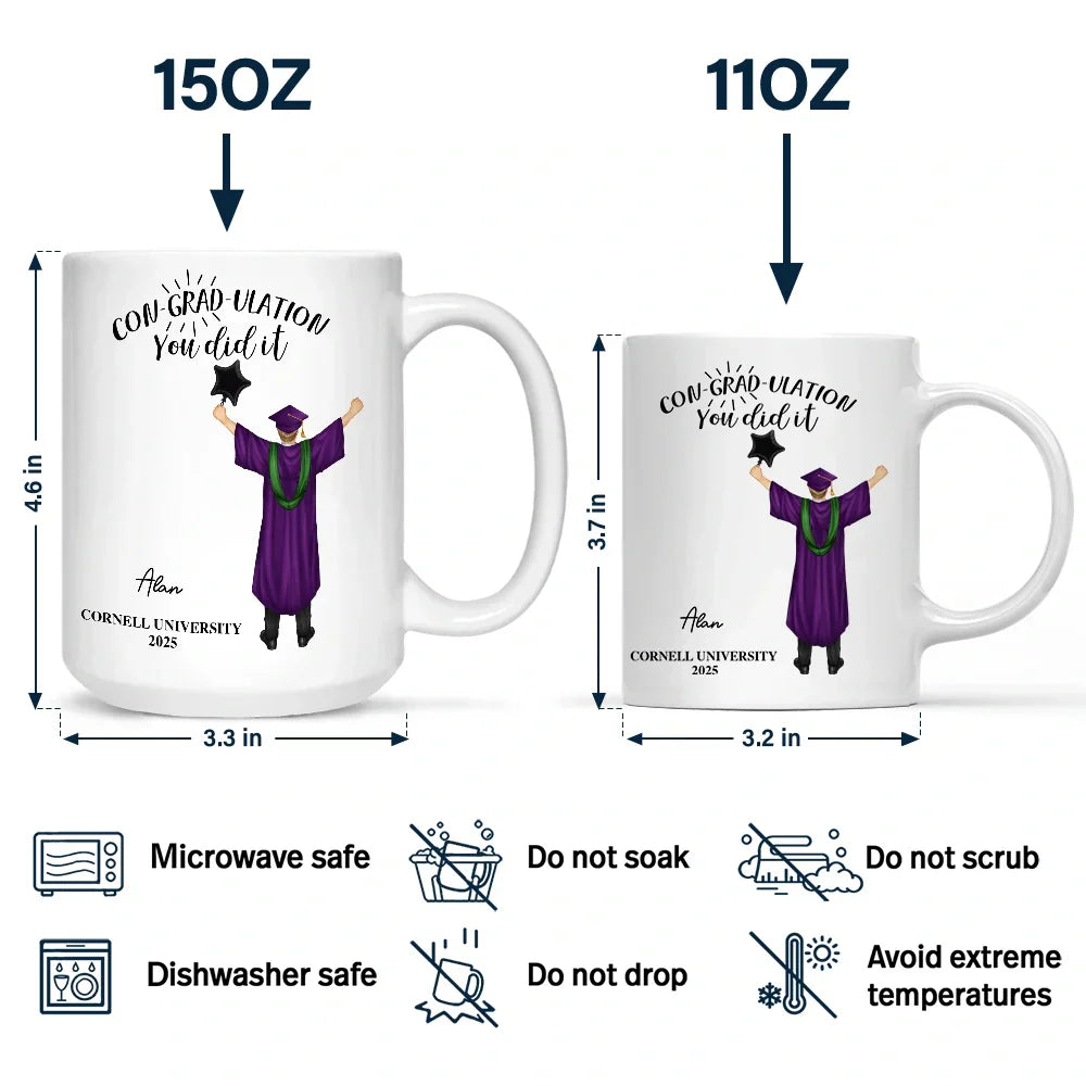 You Did It - Personalized Mug