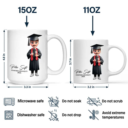 You Believed You Could So You Did - Personalized Mug