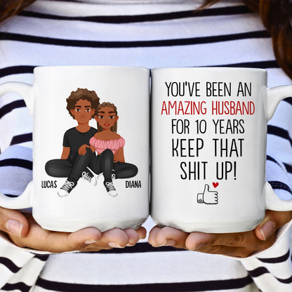 You've Been An Amazing Husband - Personalized Mug