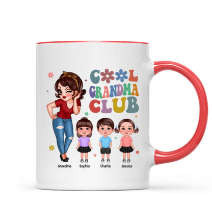 Cool Grandma Club Personalized Mug