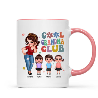 Cool Grandma Club Personalized Mug