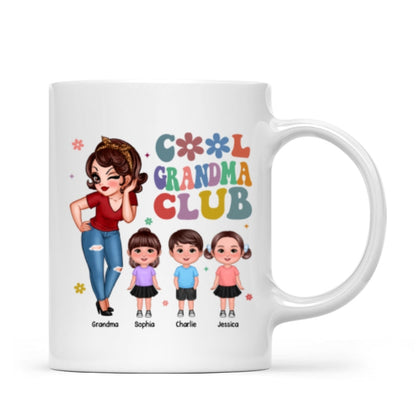 Cool Grandma Club Personalized Mug