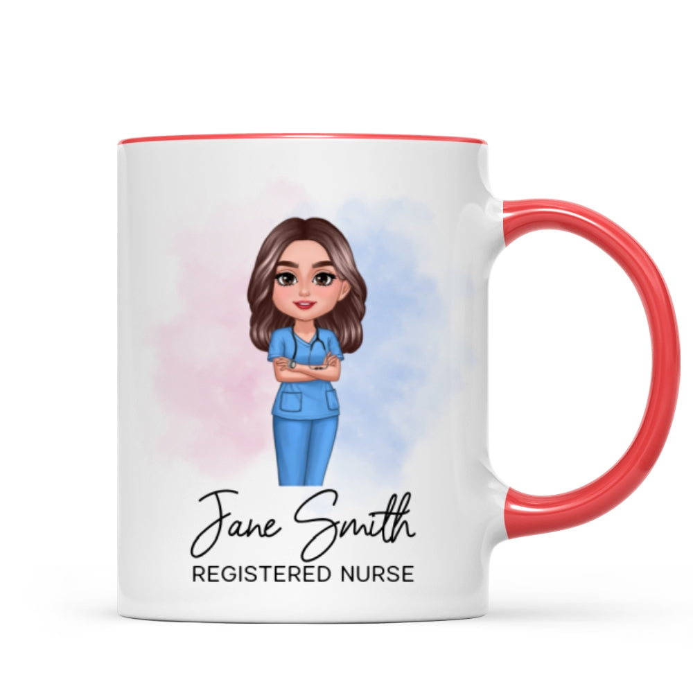 Nurse Personalized Mug, Appreciation Gift, Graduation Gift, Christmas Gift For Colleagues, Boss