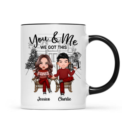 Couple We Got This Personalized Christmas Mug