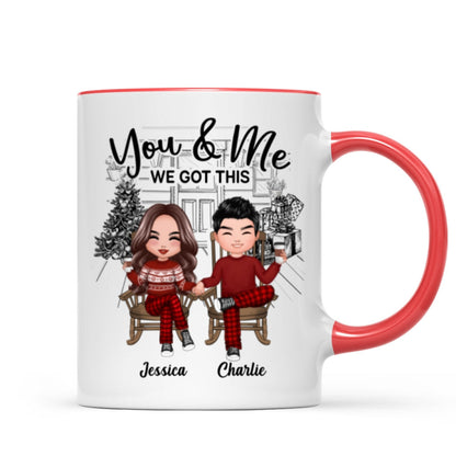 Couple We Got This Personalized Christmas Mug