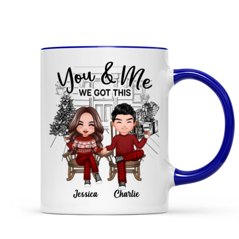 Couple We Got This Personalized Christmas Mug